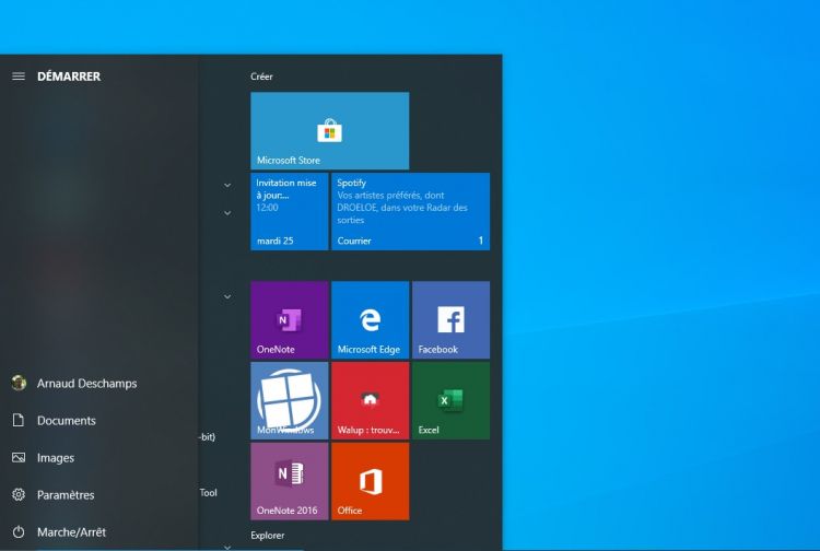 Bientôt la fin des tuiles carrées dans le Menu Démarrer de Windows 10 ?